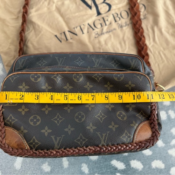 Louis Vuitton Brown Monogram Crossbody Bag - Picture 9 of 9
